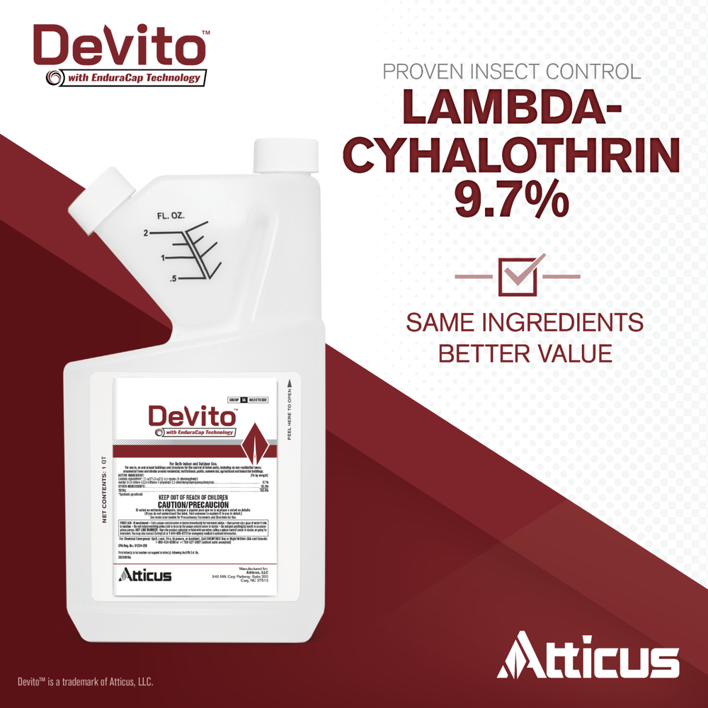 DeVito Insecticide (8 OZ) - Compare to Demand - Indoor & Outdoor Pest Control