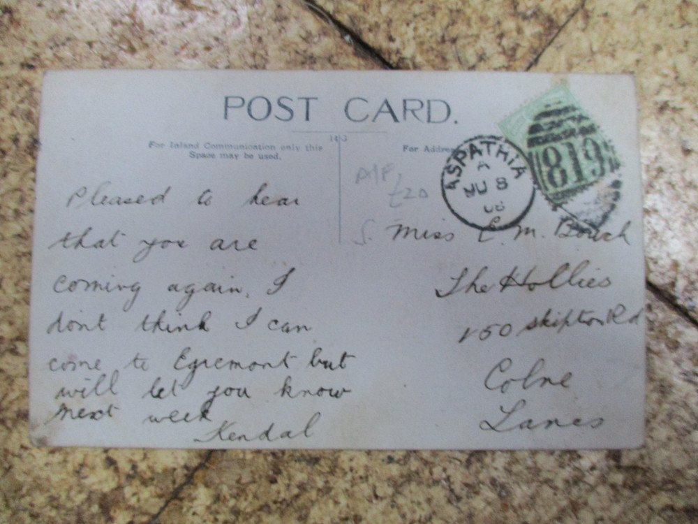 Brayton Domain Collieries No 4 Pit Mining Original Postcard