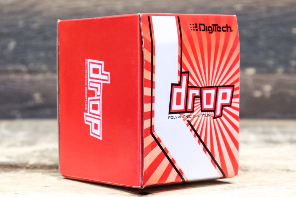 DigiTech Drop Polyphonic Drop Tune Algorithm Advanced Pitch-Shifter Effect Pedal