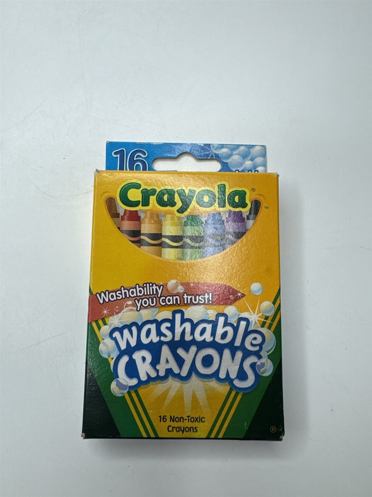 2004 Crayola Crayons 15(!) Pack Washable Crayons ~ One Missing