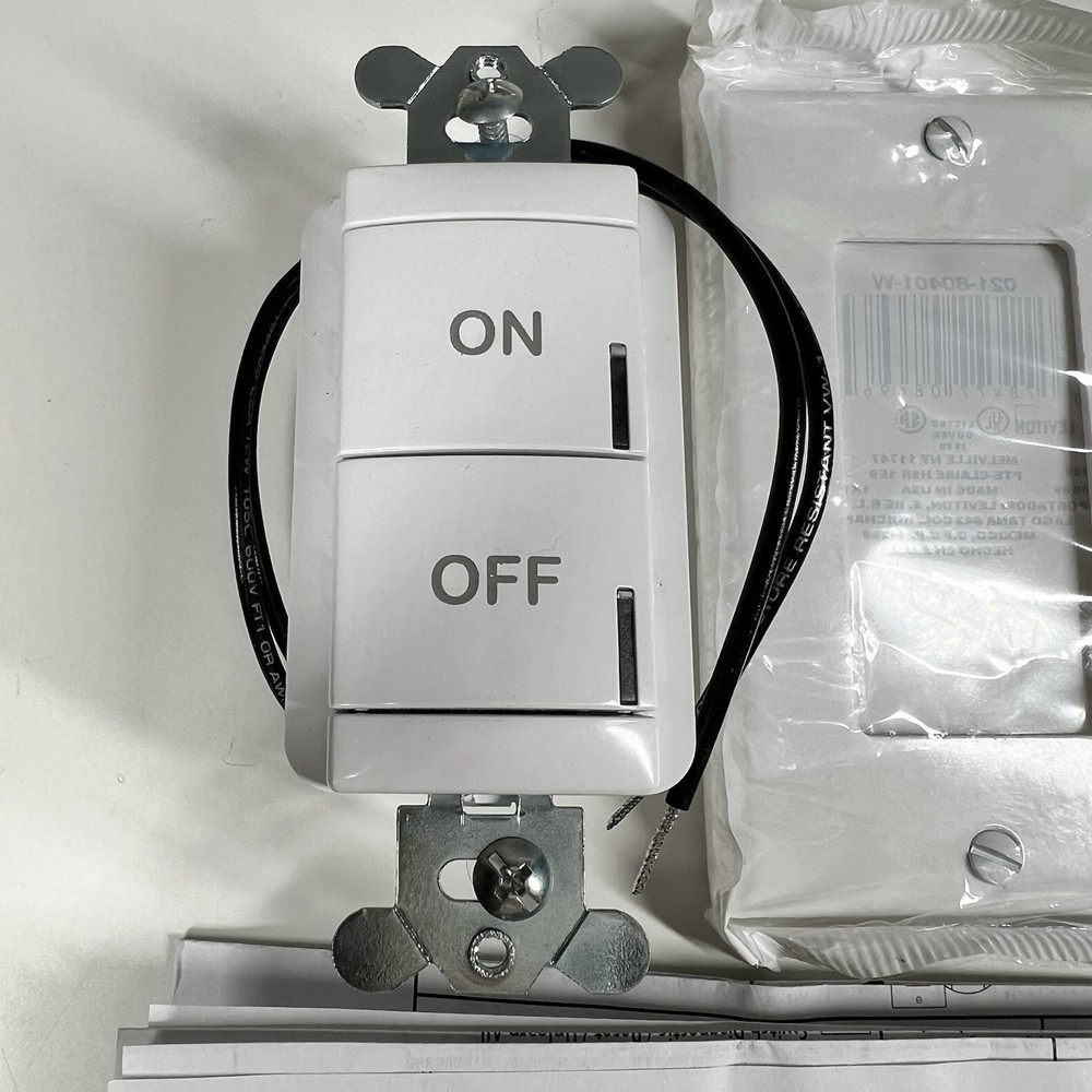 Acuity Controls Sensor Wall Switch SPODMR WR WH RDT Wireless Interface White New