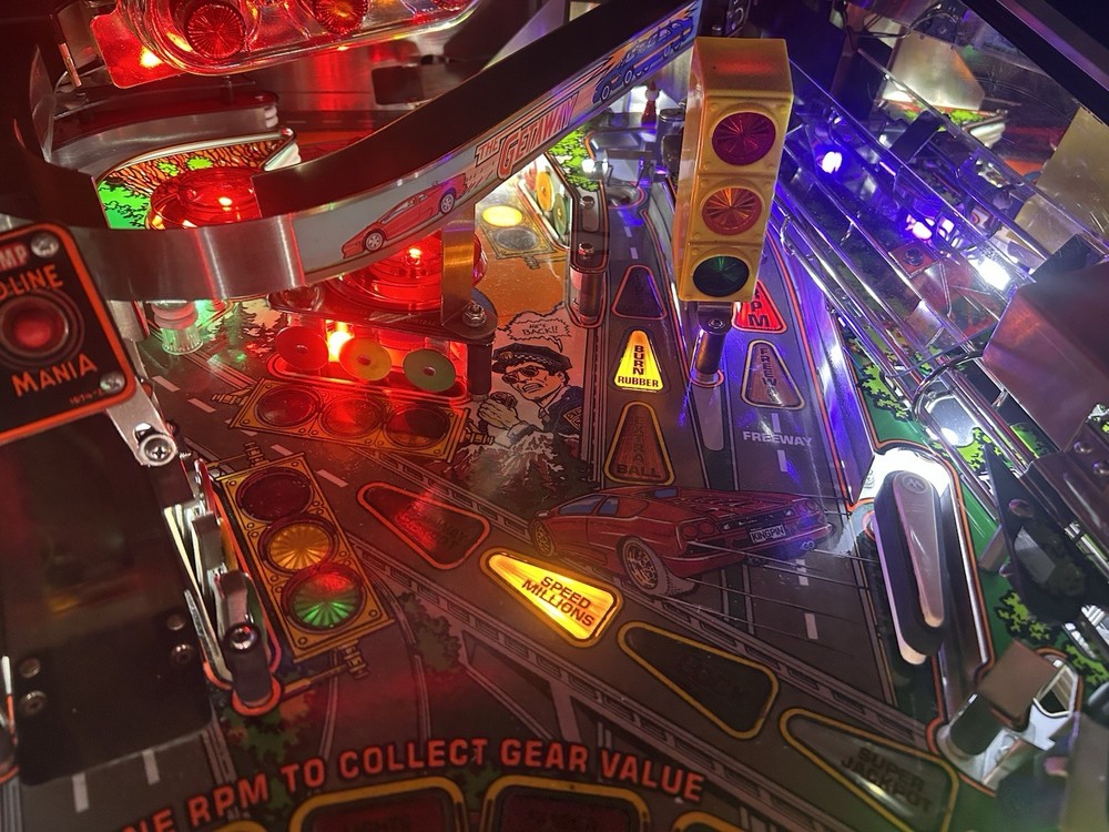 WILLIAMS GETAWAY HIGH SPEED 2 PINBALL MACHINE LEDs
