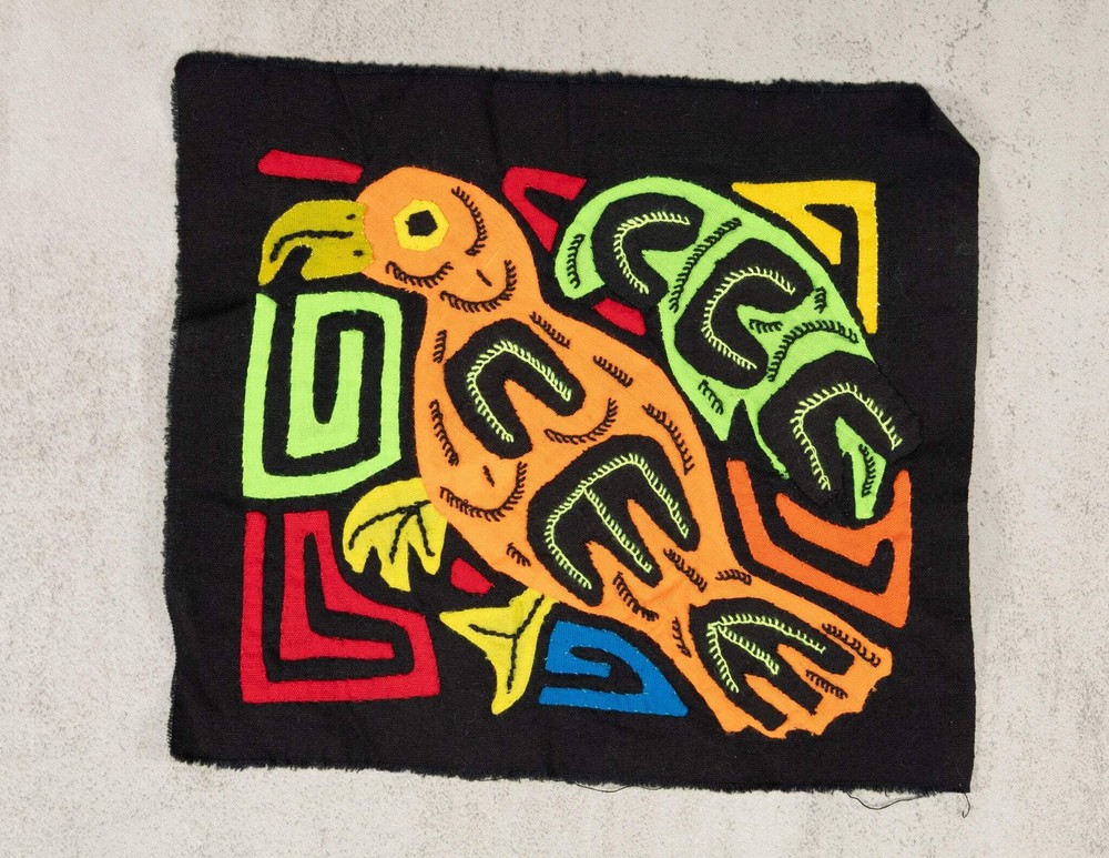 Multicolor Orange And Green Bird Molita