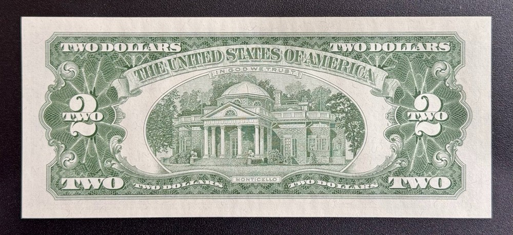 🔥EXTREMELY RARE BINARY🔥 ((18188118)) 1963 $2 Bill (UNCIRCULATED).