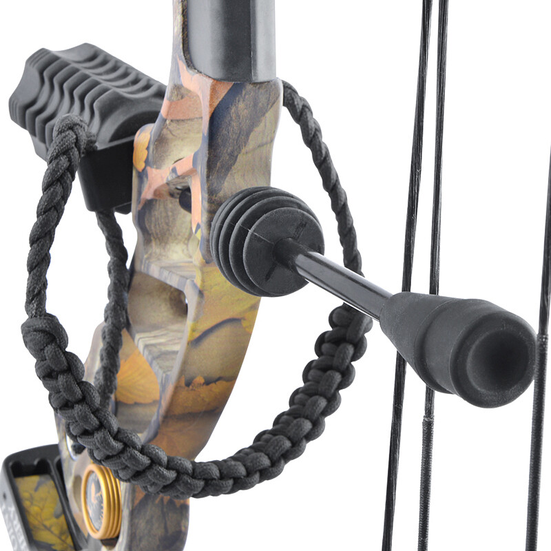 Compound Bow Stabilizer Ball Bracket Suppressor Damper String Stop Archery Hunt