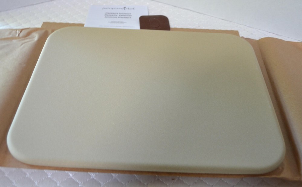 Pampered Chef ~New~ Stoneware RECTANGLE STONE - Unglazed - Oven/Broil/Micro
