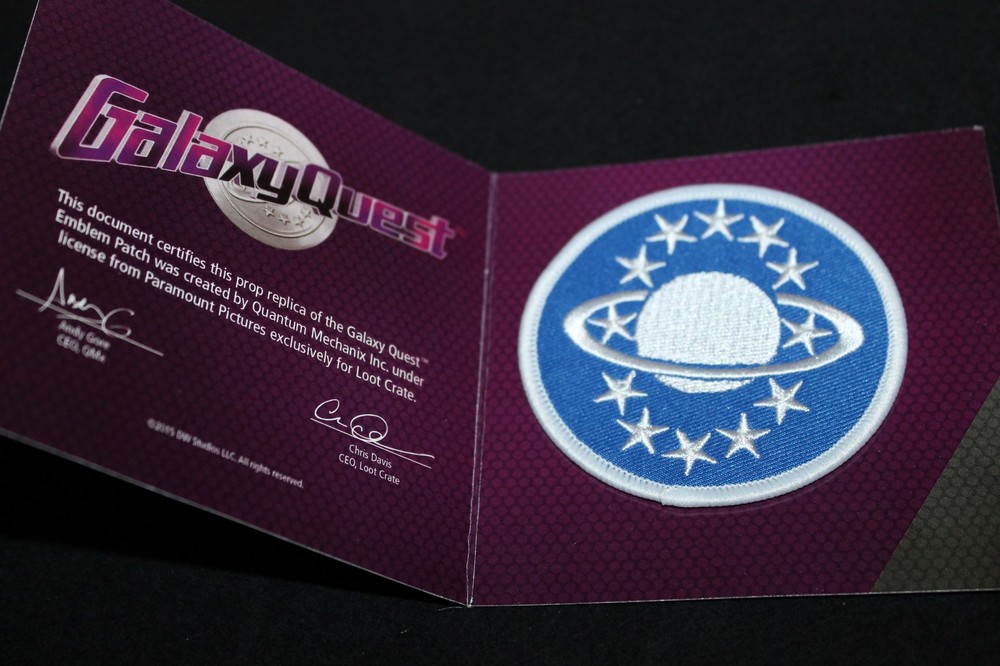 Galaxy Quest - Authentic Prop Replica Patch - Loot Crate Exclusive