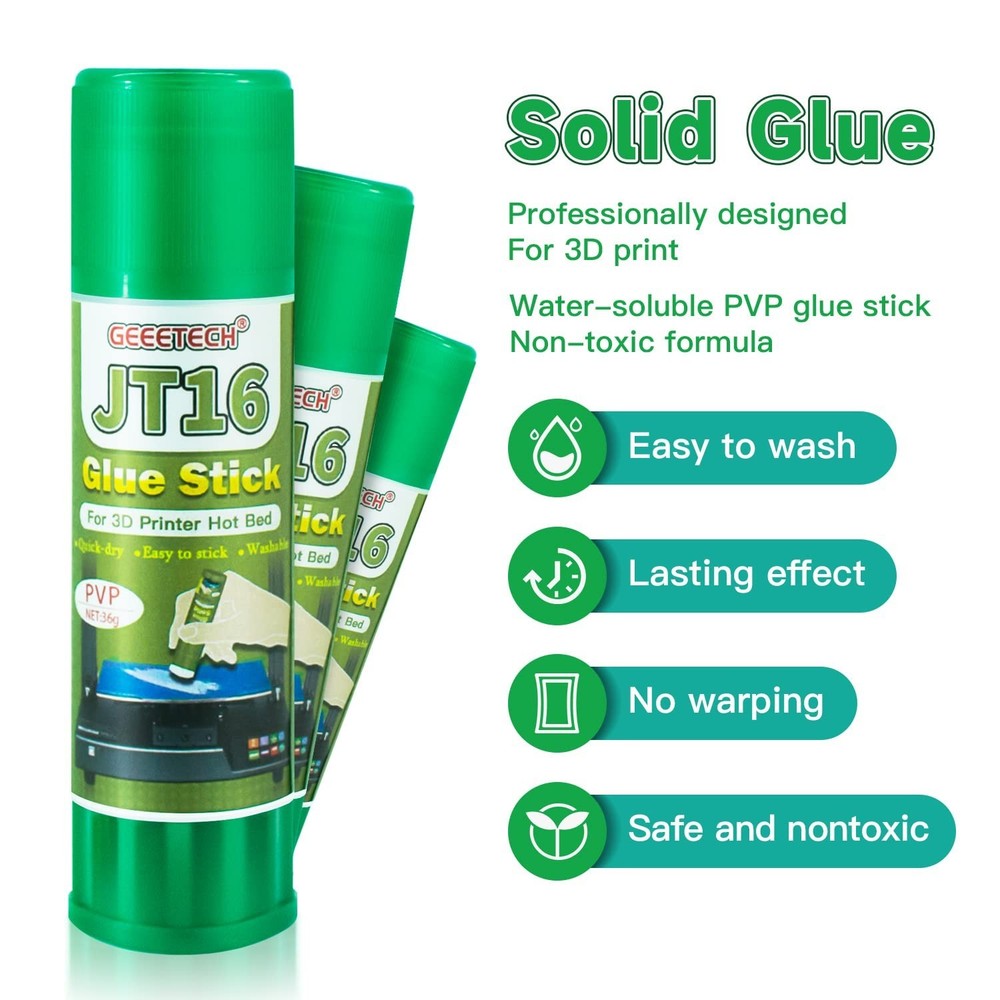 3D Printer Glue Stick 6 Pack, Perfect First Layer Adhesion, Prevents Warping ...
