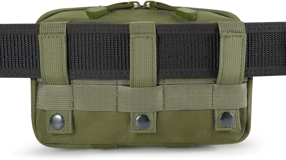 Tactical Molle Admin Pouch Utility Laser Cut EDC Tool Pouch Horizontal Modular