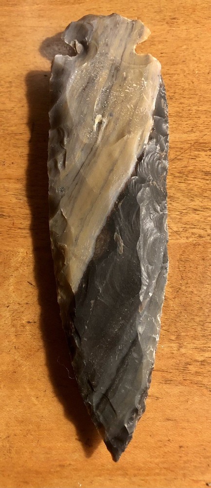 5” Jade Arrowhead Black & White