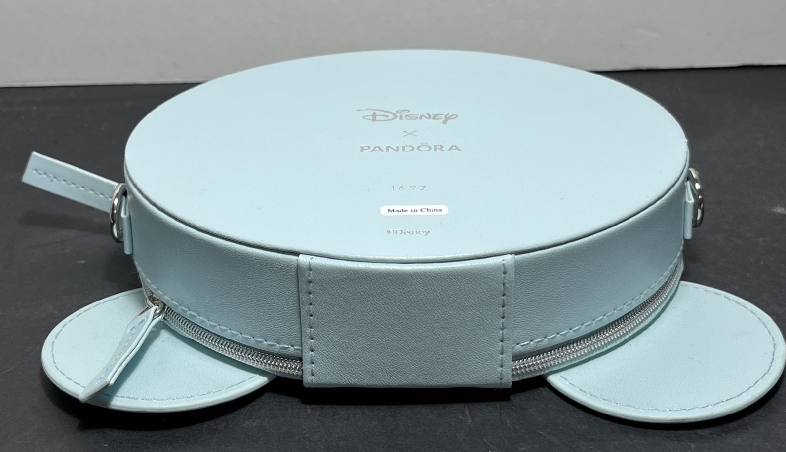 Pandora X Disney Cinderella Carriage Light Blue Crossbody Bag #1697 of 2000 RARE