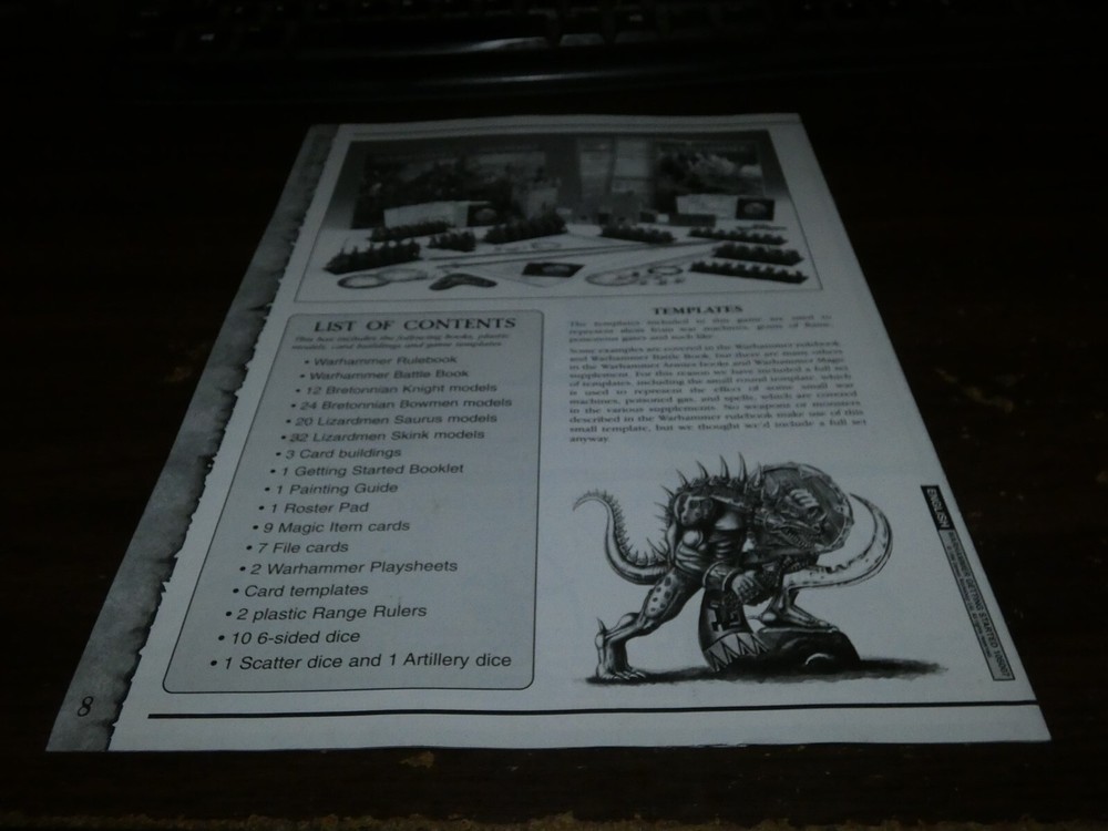 Warhammer: 5th Edition: Getting Started booklet
