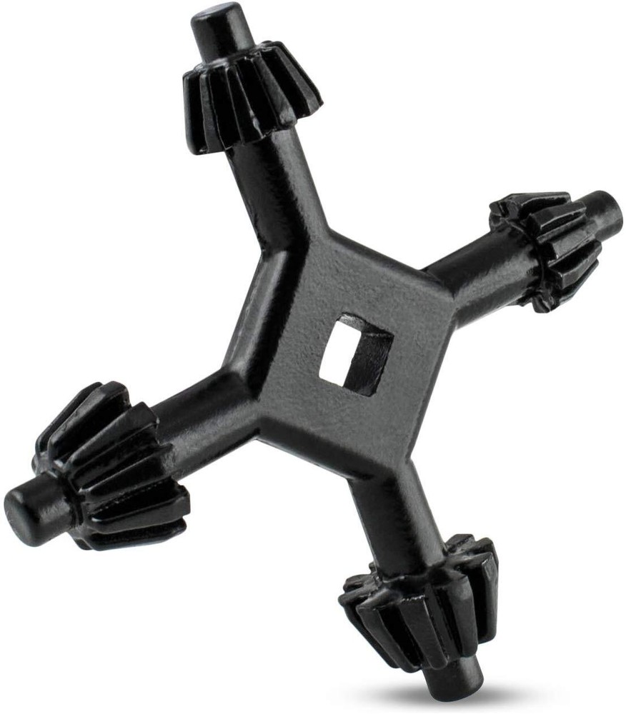 Valley Tools 4-Way Chuck Key For Chucked Power Tools