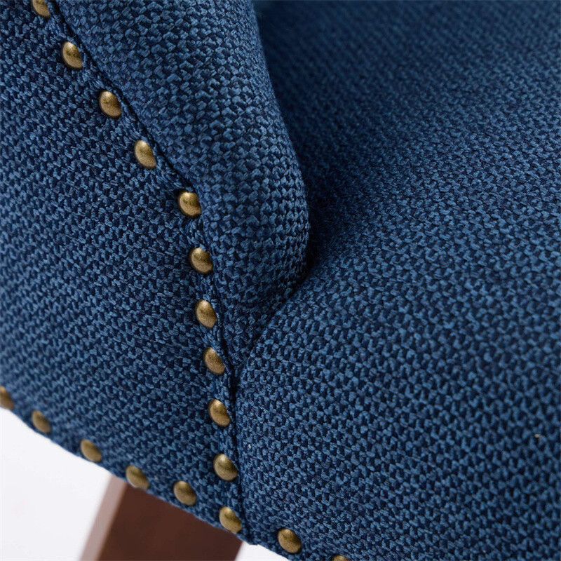 Set 2 Counter Height Swivel Barstools,26'' H Seat Height Upholstered Bar Stools