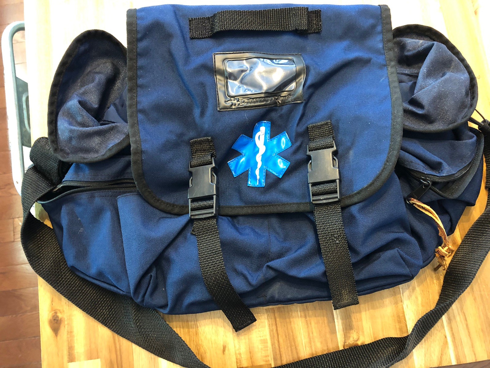 Iron Duck Built For Life 36001S Blue Standard Trauma Bag 17” X 9” X 7” USA