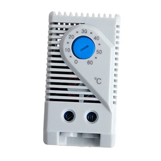 KTS011 0-60℃ Compact Mechanical Thermostat Sensor Temperature Controller New