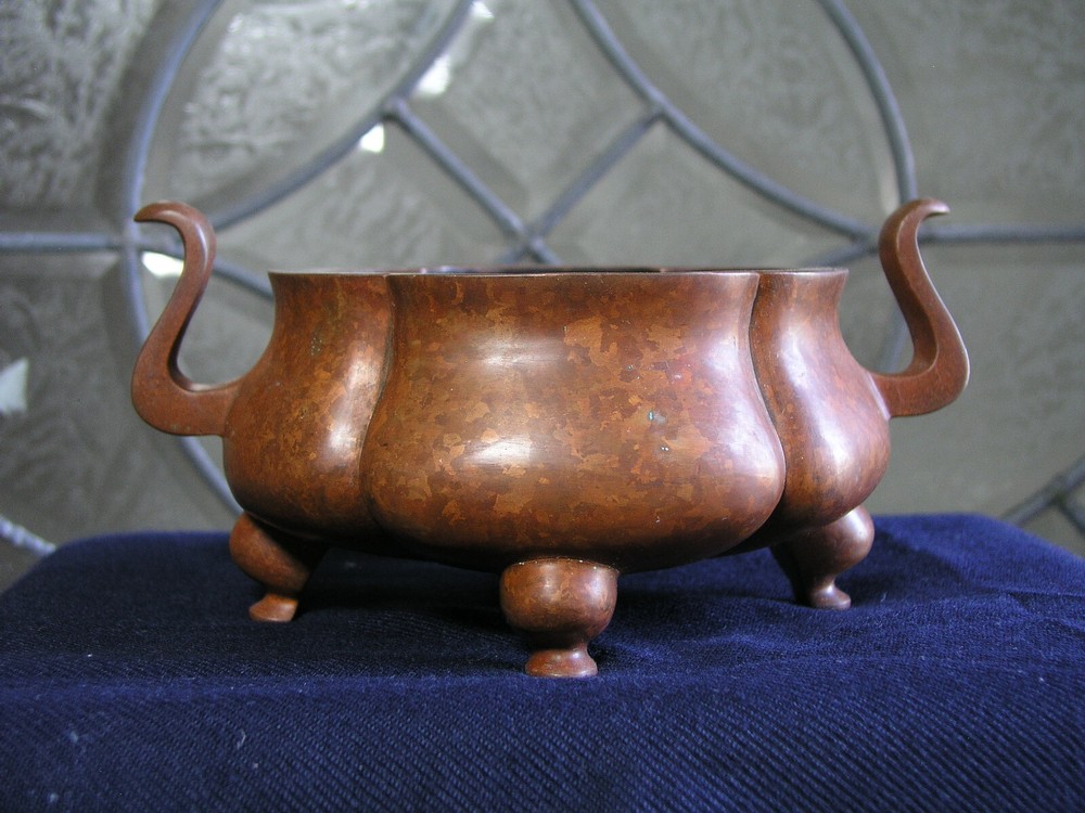 Chinese Bronze Incense Burner ( 42 )