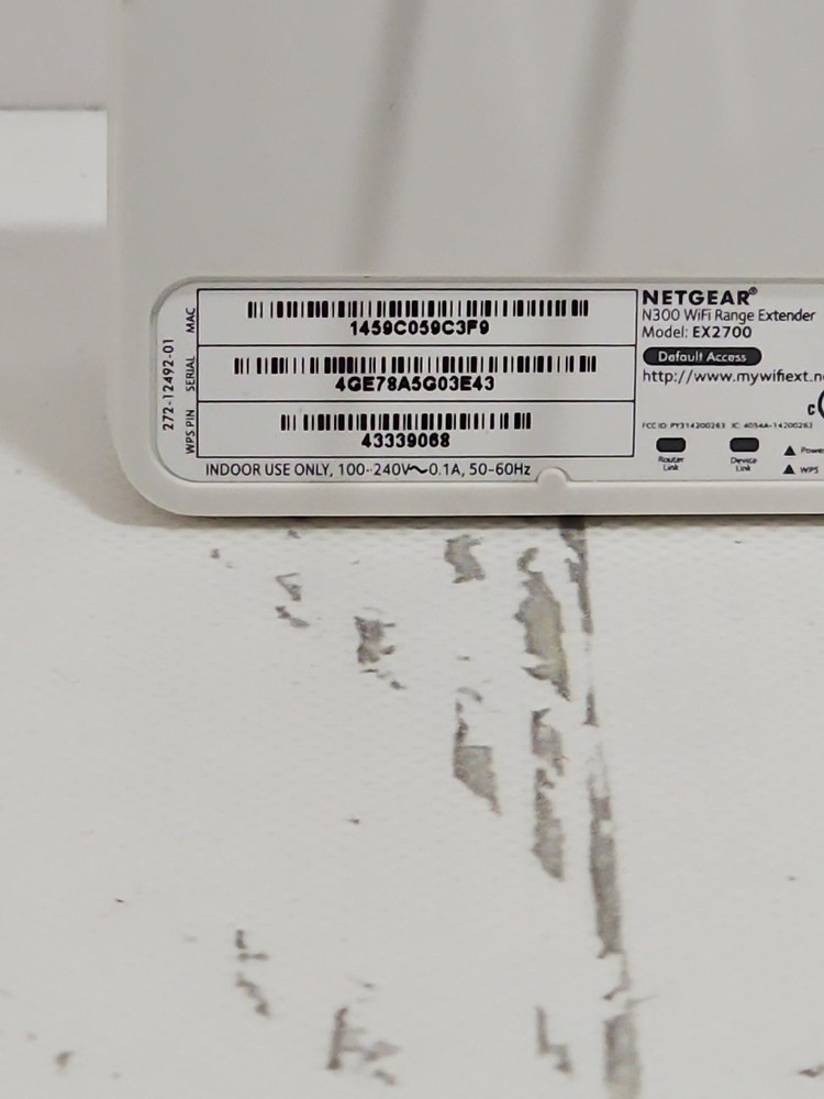 NETGEAR EX6120100NAS Wi-Fi Range Extender