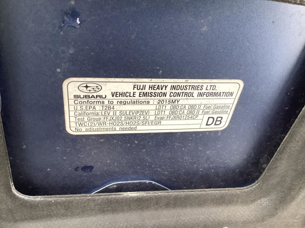 FORESTER 2015 Glove Box 4943387