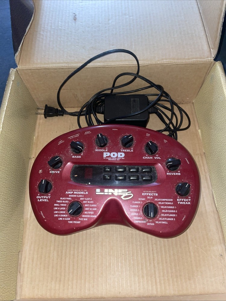 Line 6 POD 2.0 Multi-Effects Guitar Effect Pedal
