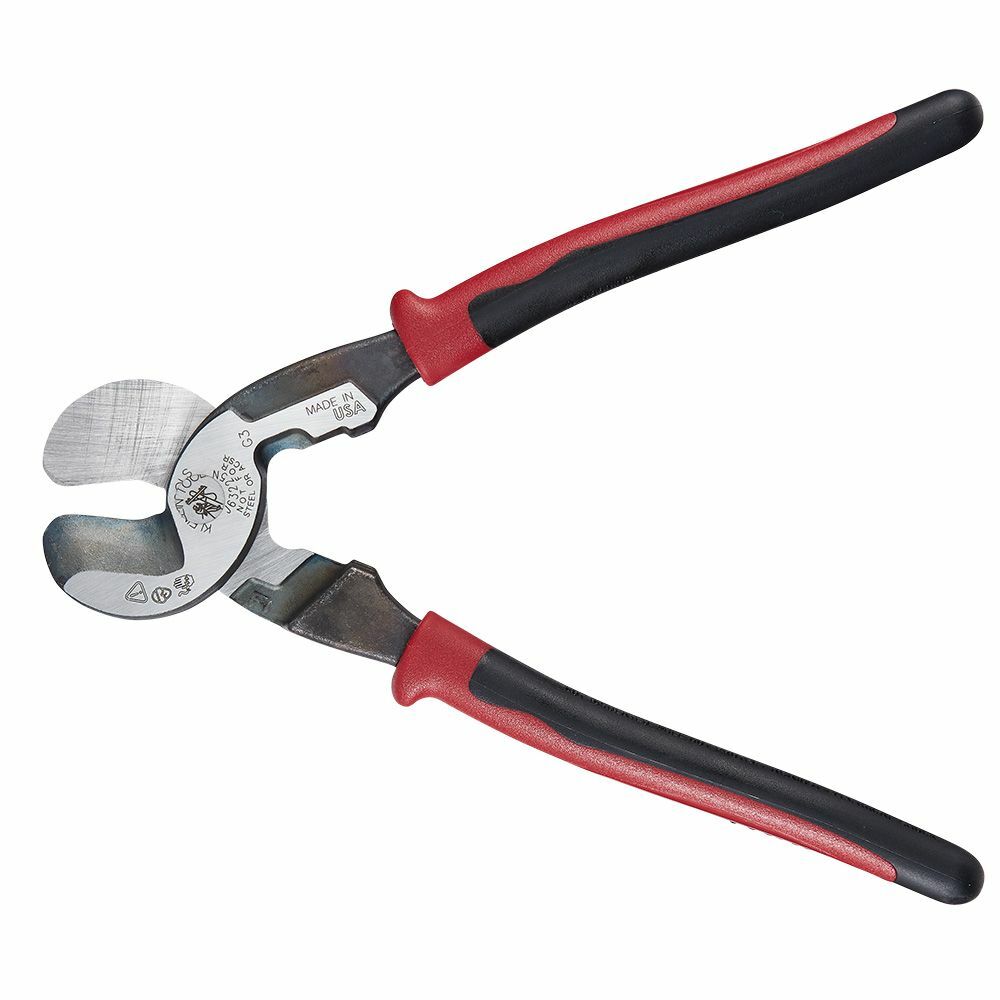 Klein Tools J63225N Journeyman High-Leverage Wire Cable Cutter and Stripper