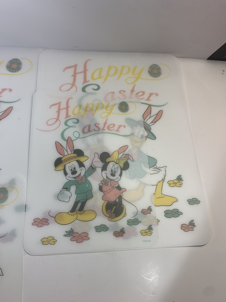 Disney Easter Plastic Placemats Set of 8