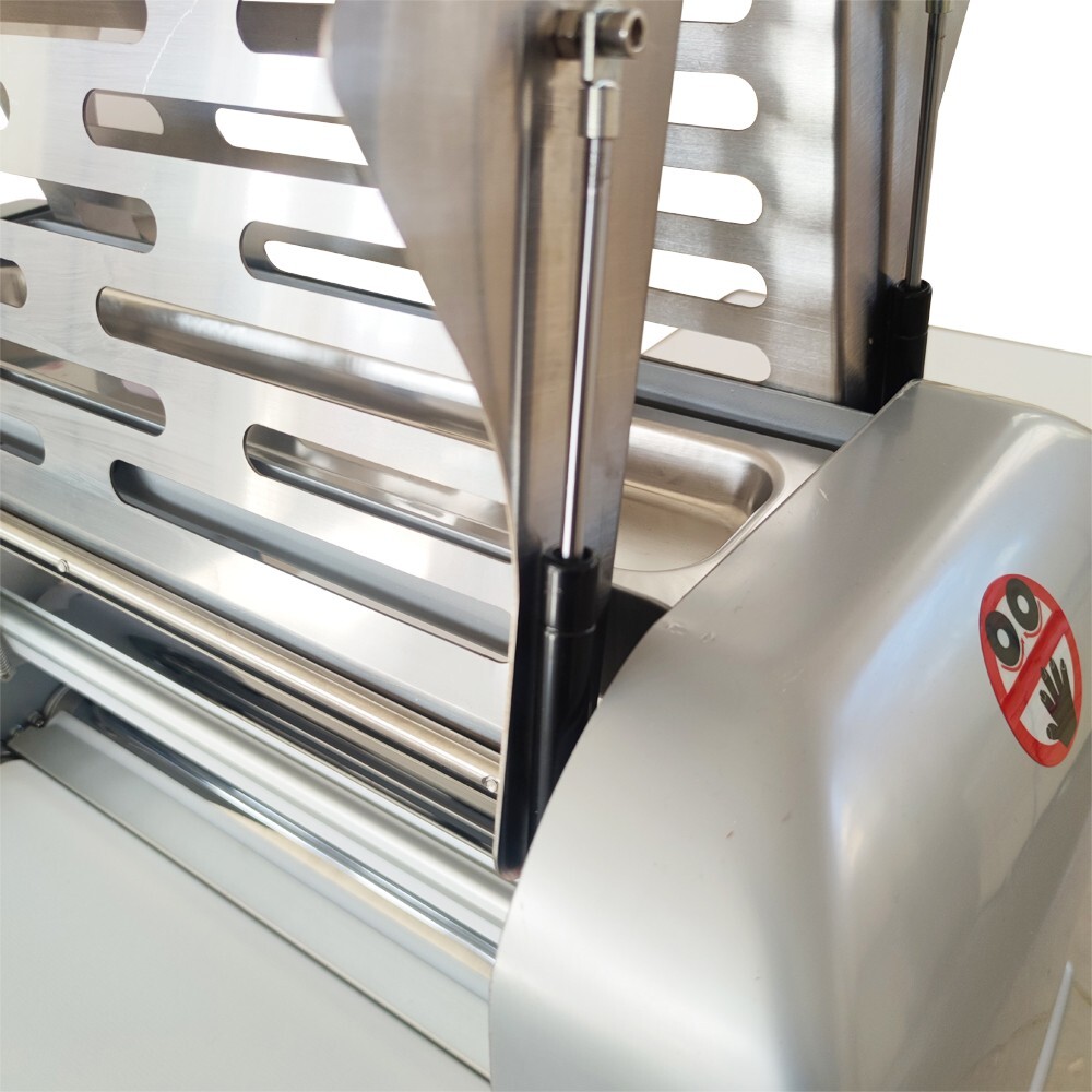 1-50mm Dough Sheeter Reversible110V Dough Roller Machine Adjustable Pizza Sheete