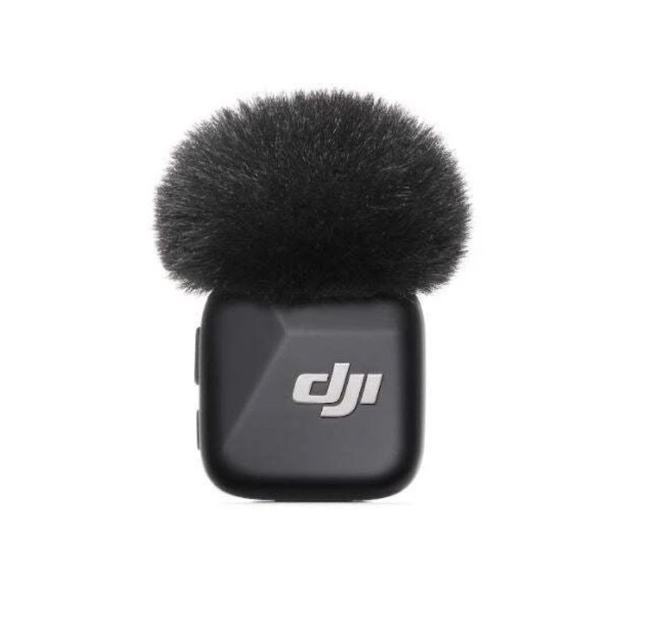 DJI Mic Mini Transmitter Infinity Black Ultralight Wireless Lavalier Microphone