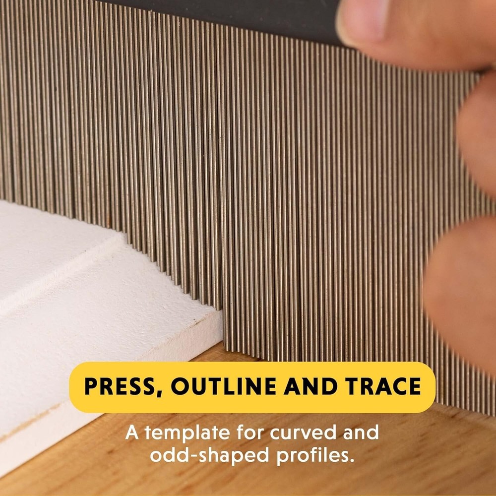 GENERAL TOOLS, 837, CONTOUR GAGE, 6-Inch