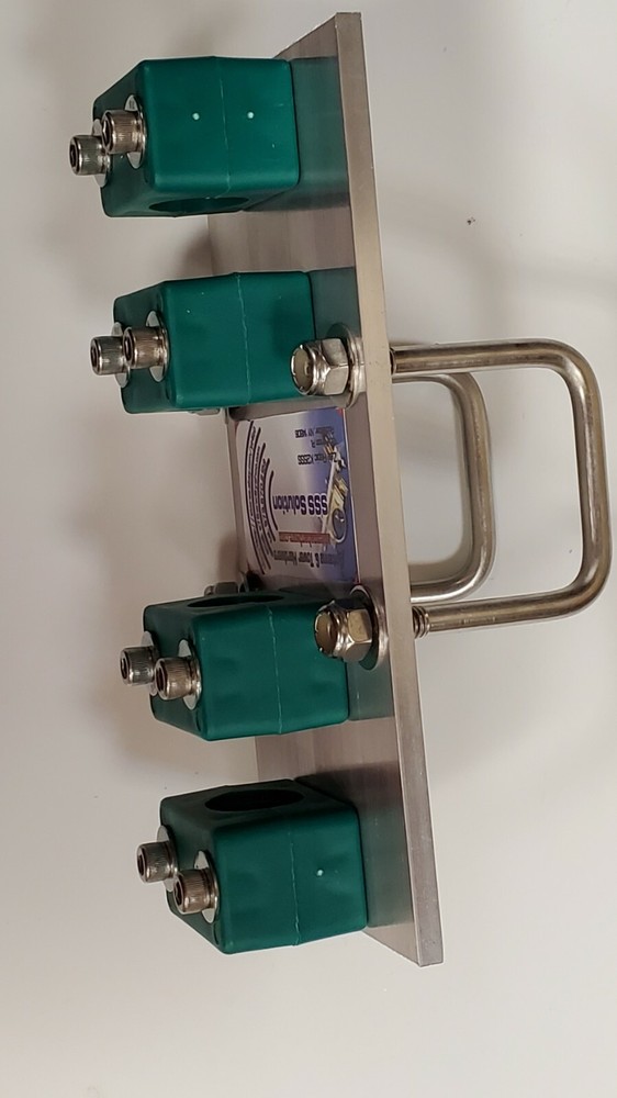 4" x 8"Dipole-Driven Element Al.Antenna Plate-1" Driver Element to 2"SquareBoom