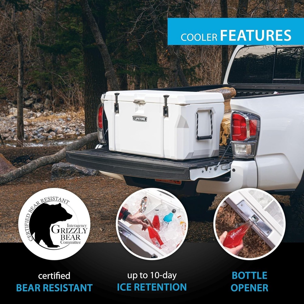 Hard Cooler, High Performance Ice Chest