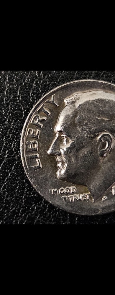 Rare Error 1985 D Roosevelt Silver Dime Coin