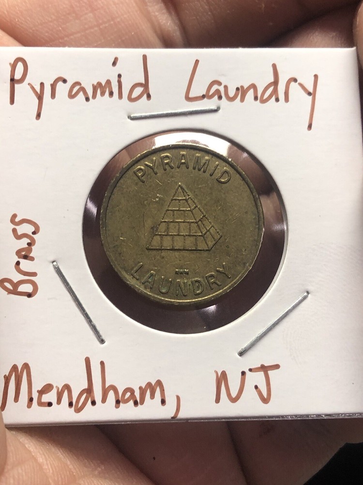 Laundry Token - Pyramid Laundry - Mendham, New Jersey