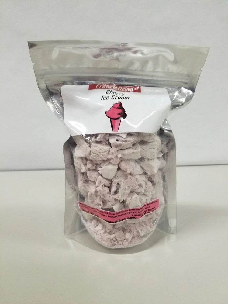 Freeze Dried Dark Cherry Ice Cream