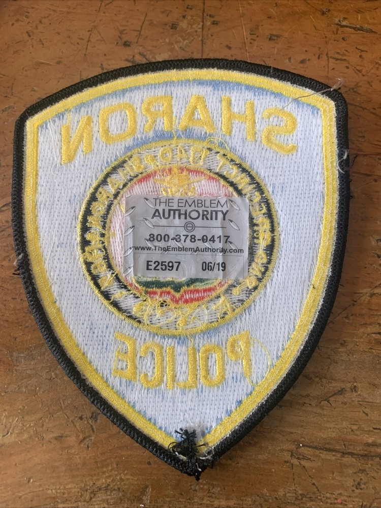 Sharon Police Patch MA Massachusetts 2nd Precinct