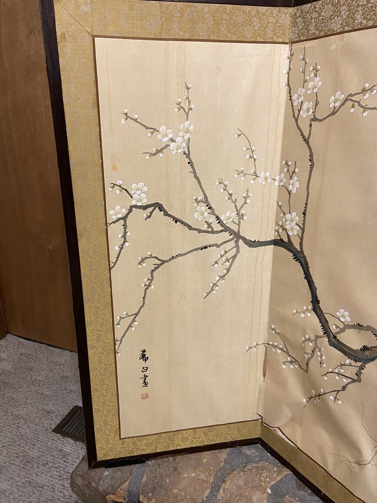 japanese 4 panel screen / divider