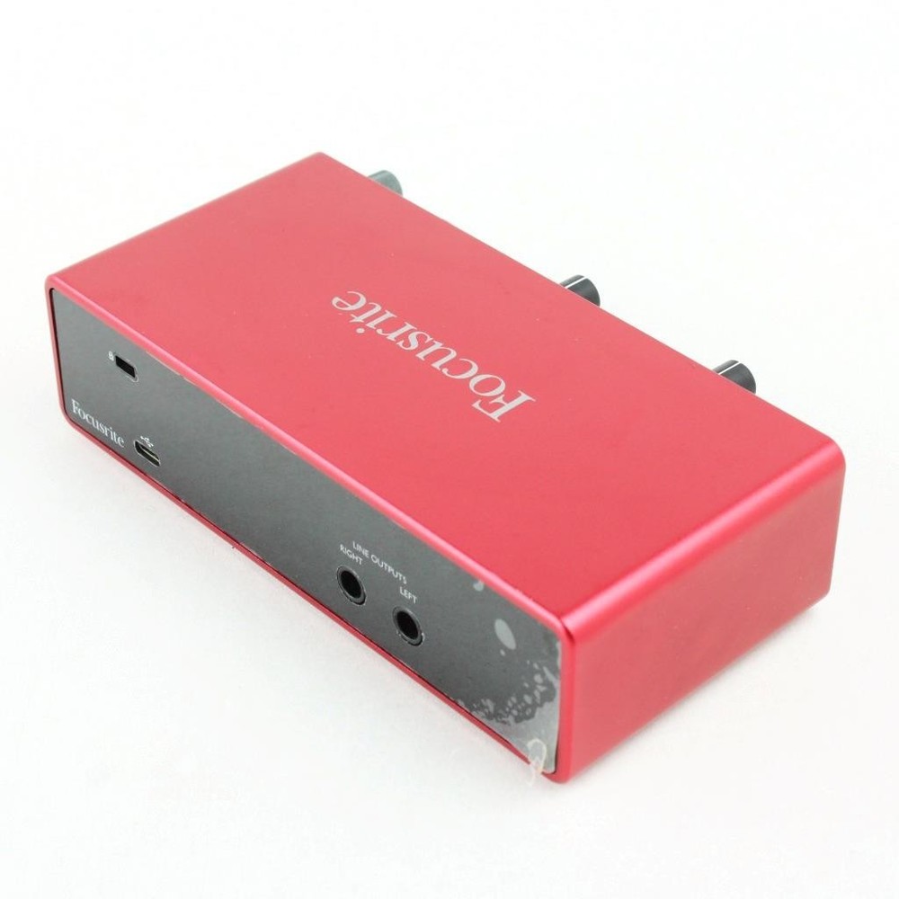 Focusrite Scarlett 2i2 3rd Gen - USB Audio Recording Interface
