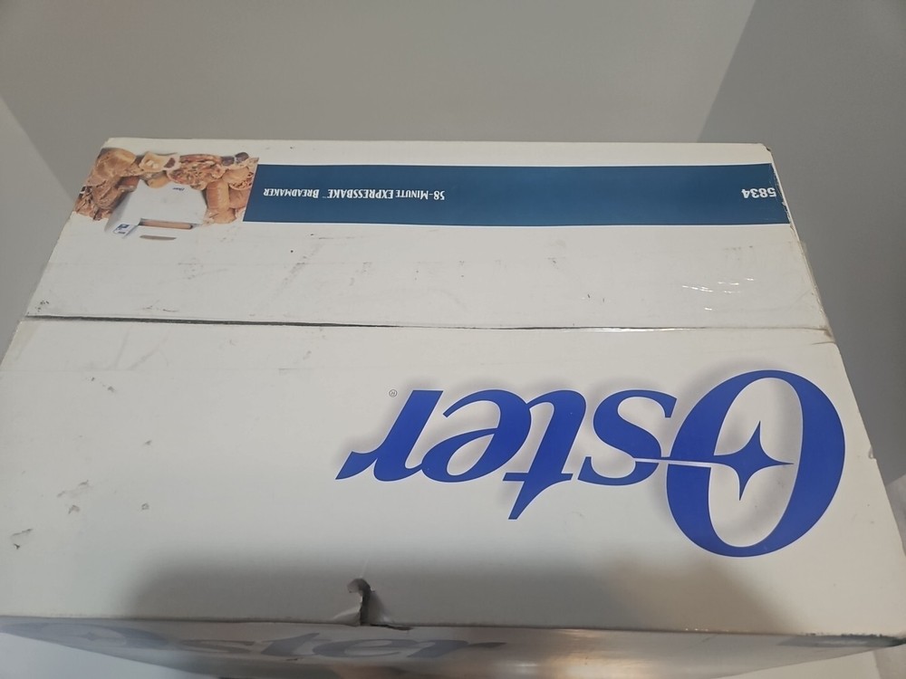 Oster Bread Maker Machine 58-Minute Express Bake 2 lb Model 5834