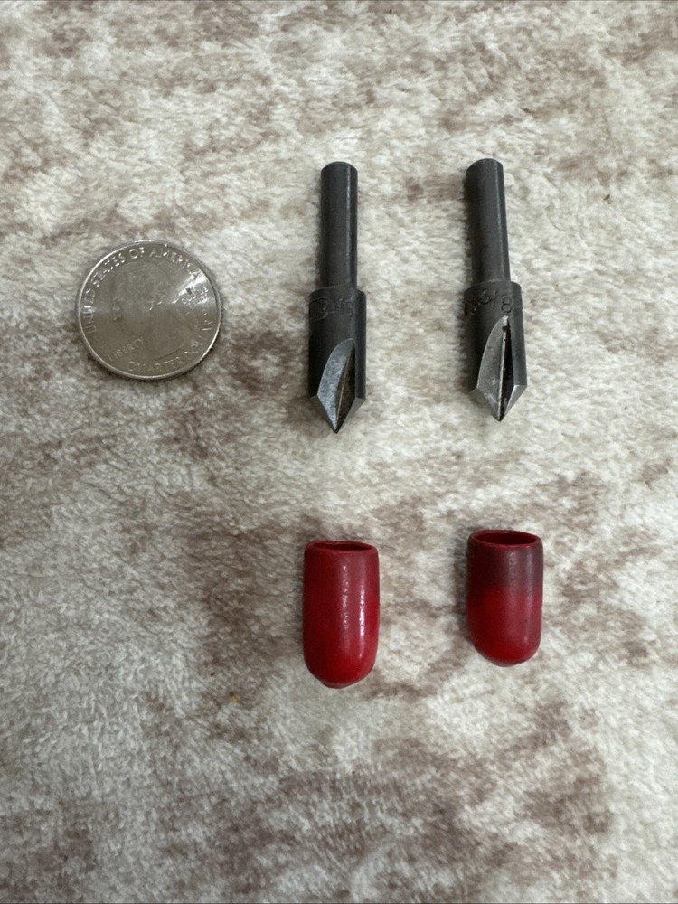 Two KEO 3/8  82 Degree Countersink