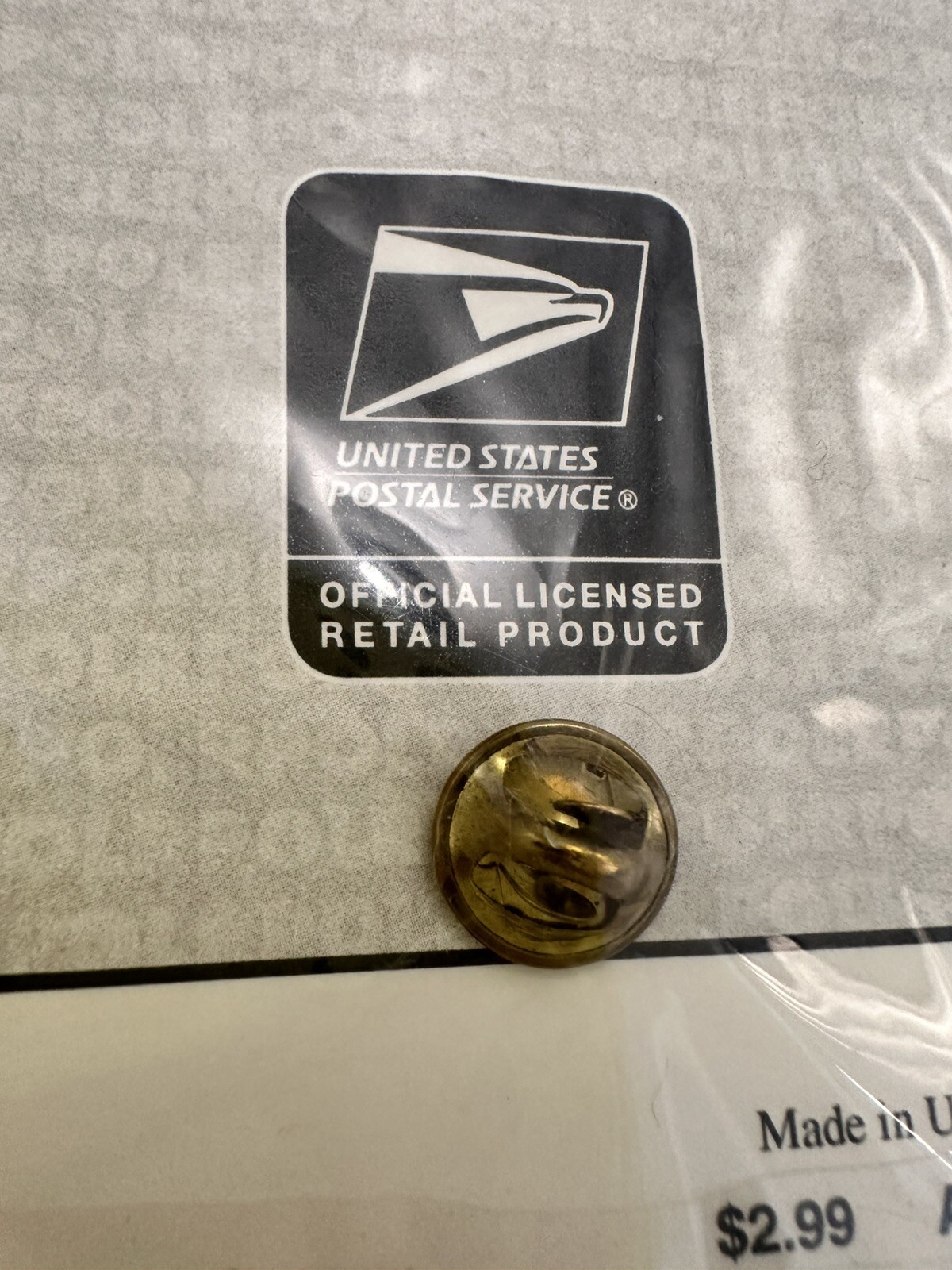 USPS Black Heritage Marian Anderson 37 Cent Postage Stamp Hat Lapel Pin