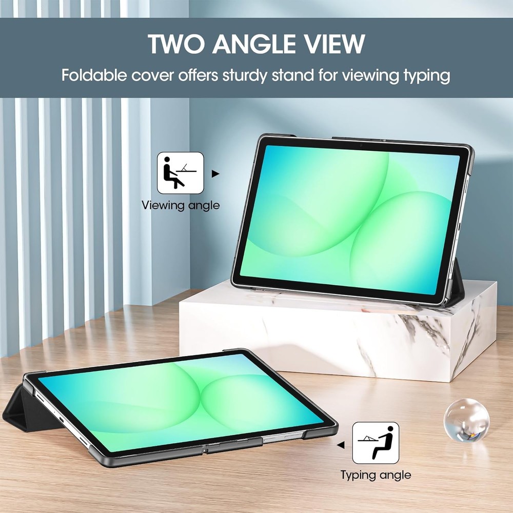 Case for Galaxy Tab A11+ Plus 11 Inch, Slim Stand Hard Back Shell Protective