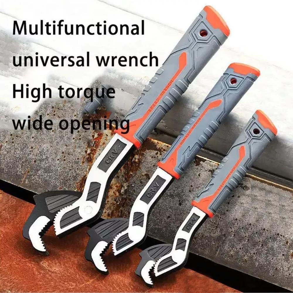 Multifunctional Self-Locking Pipe Wrench Tool, Hand Manual , Adjustable Wrenc [