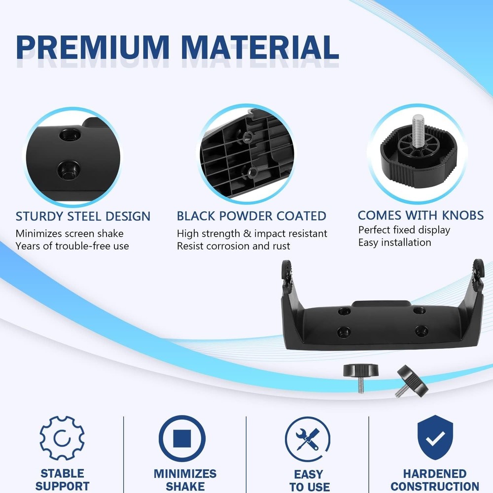 000-11019-001 Upgrade Gimbal Bracket Mounting Bracket with Knobs for Lowrance...