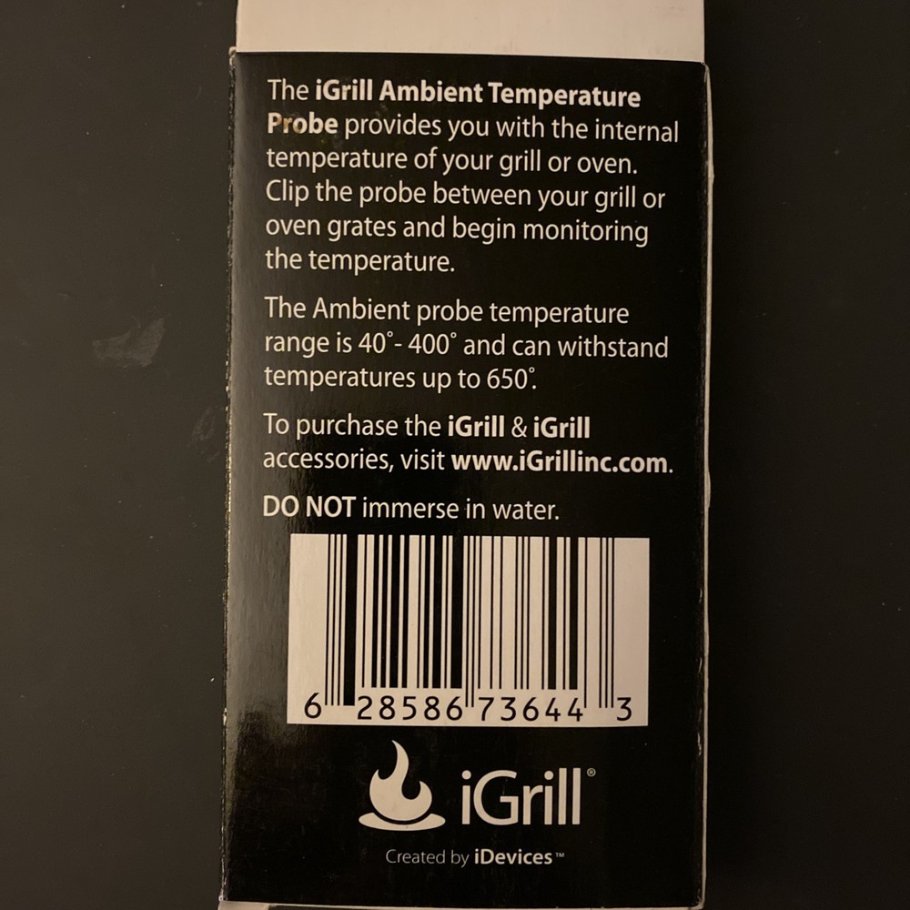 iGrill Bundle Wireless Thermometer + 4 new probes for Apple