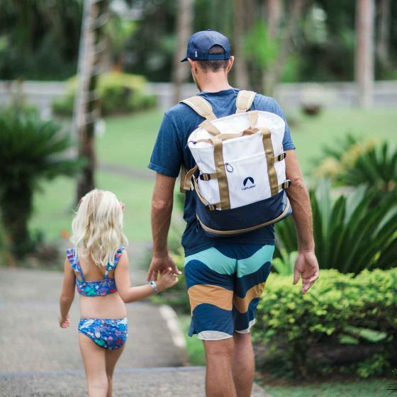 Lightspeed Outdoors Ultimate Backpack Tote Bag - Navy
