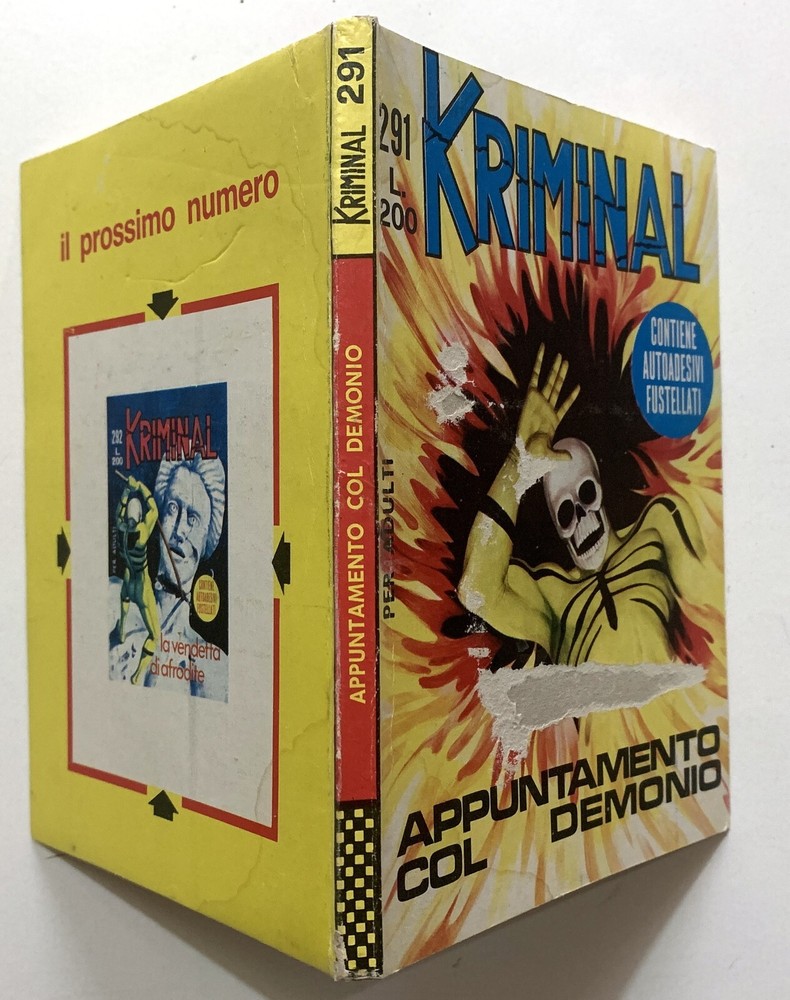 KRIMINAL N.291 HORN 1971