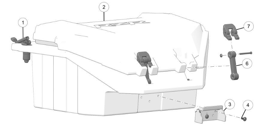 2020-2025 Polaris RZR PRO XP XP4 Turbo R PRO R Lock & Ride 23 QT Rear Cooler