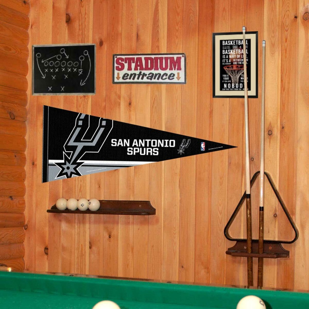 San Antonio Spurs NBA Pennant