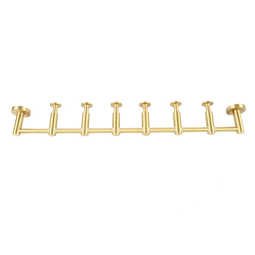 Retro Coat Rack Wall Mounted Clothes Hat Rack with 6 Hooks Coat Hanger Max. 20kg