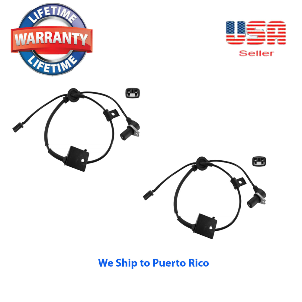 Set 2 ABS Wheel Speed Sensor Front Left & Right For 2001-2006 Santa Fe